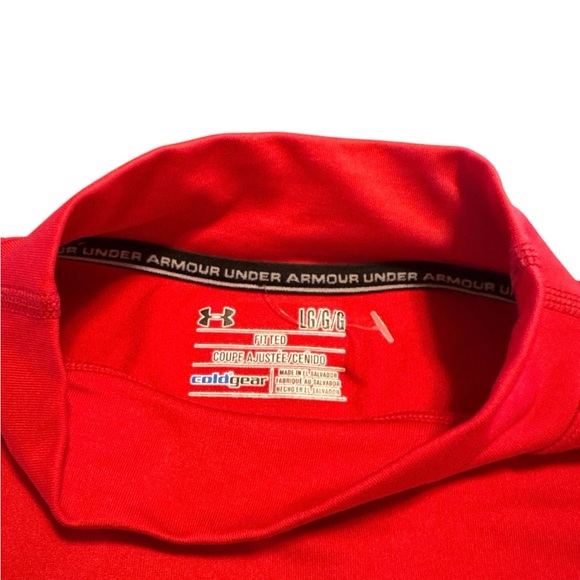 Under Armour Red Long Sleeve Shirt - Picture 4 of 6